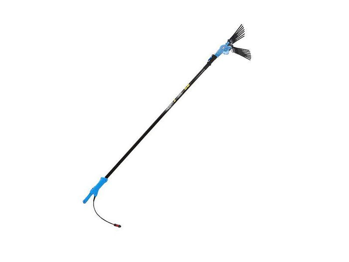 Pettine elettrico professionale Lisam Oliwatt 3 con asta telescopica per raccolta olive