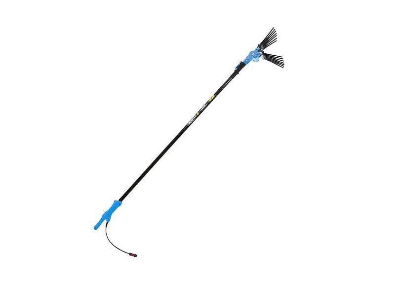 Pettine elettrico professionale Lisam Oliwatt 3 con asta telescopica per raccolta olive