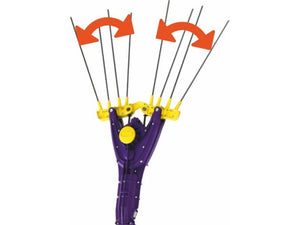 Abacchiatore per olive a batteria Avatar Lisam con asta telescopica e cavo di alimentazione