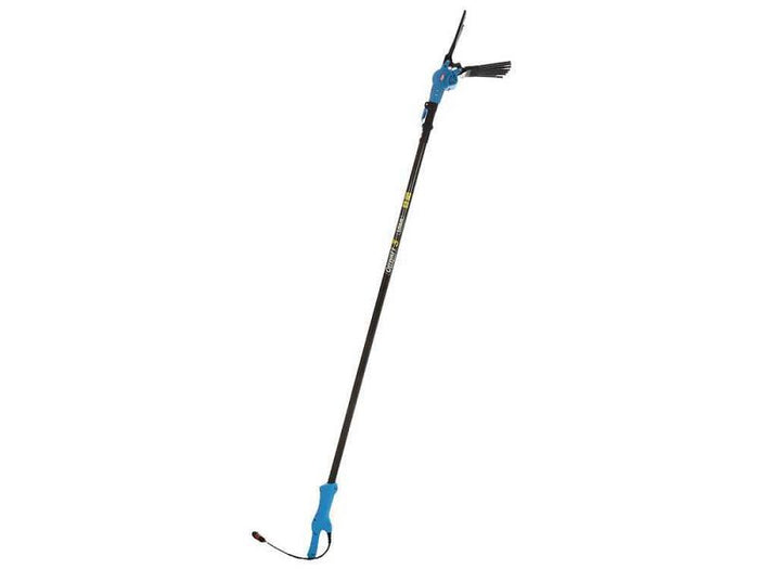 Pettine elettrico professionale Lisam Oliwatt 3 con asta telescopica per raccolta olive