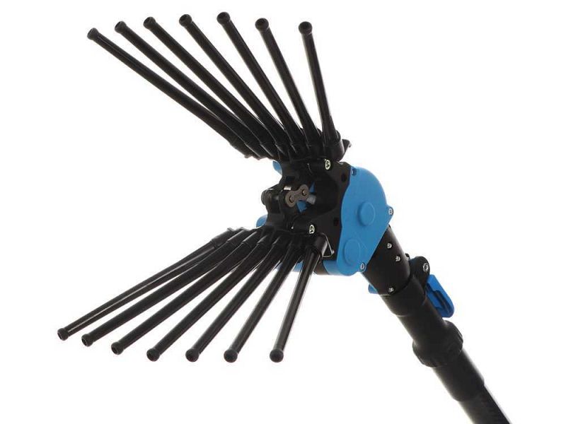 Pettine elettrico professionale Lisam Oliwatt 3 con asta telescopica per raccolta olive