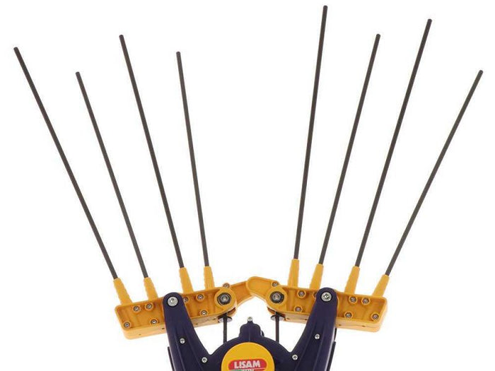 Abacchiatore per olive a batteria Avatar Lisam con asta telescopica e cavo di alimentazione