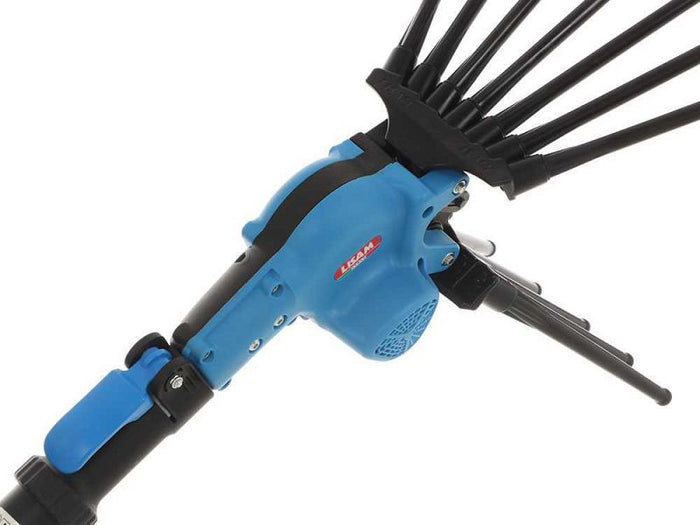 Pettine elettrico professionale Lisam Oliwatt 3 con asta telescopica per raccolta olive
