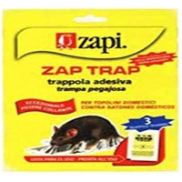 Zap trap trappola topi insetti 3 pz zapi 106530