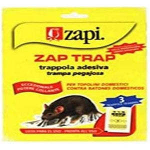 Zap trap trappola topi insetti 3 pz zapi 106530