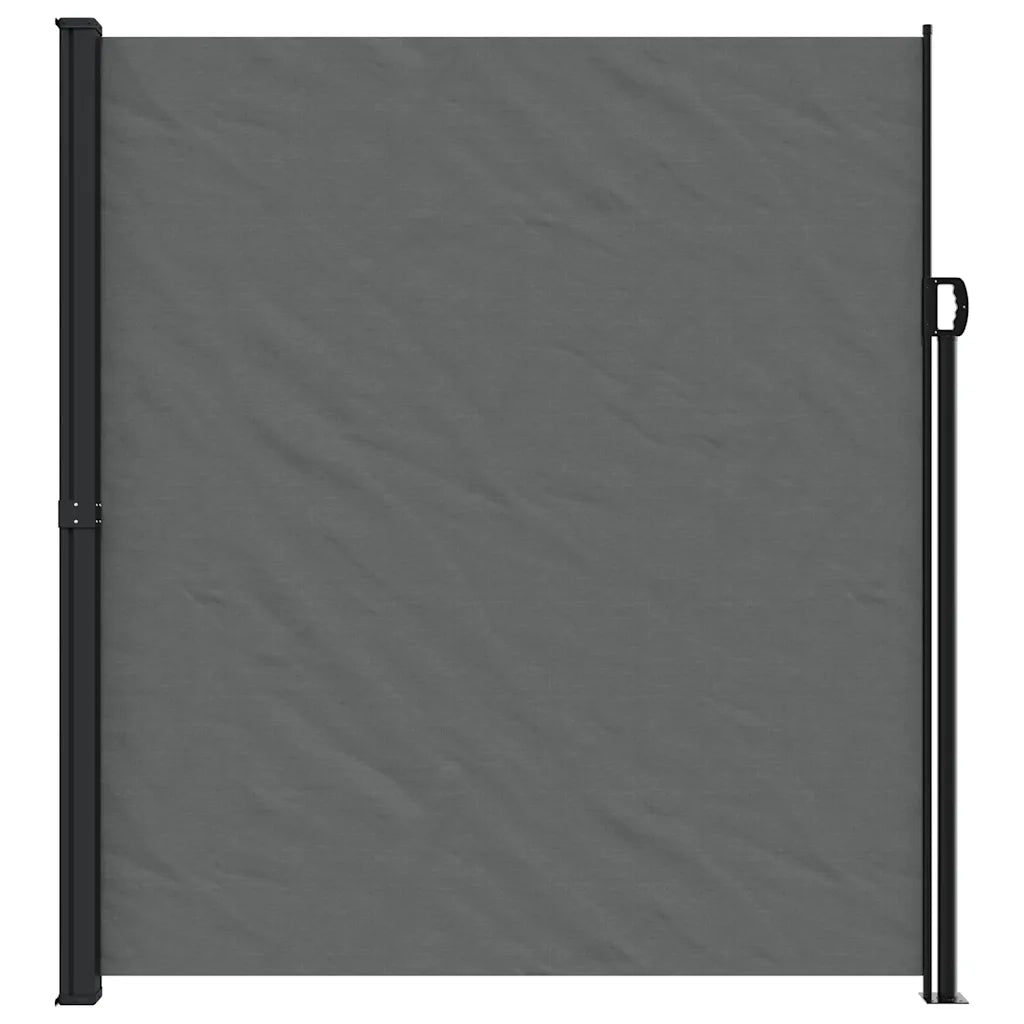 Tenda da Sole Laterale Retrattile Antracite 220x500 cm 4004488