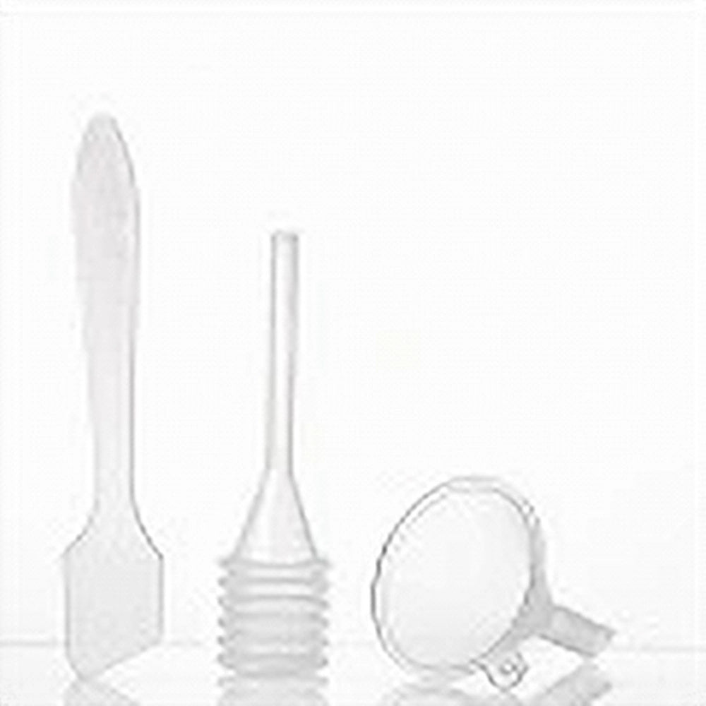 Trade Shop - Set 3 Pz Mini Imbuto Contagocce Spatola Kit Da Viaggio Accessori Strumenti 79372 -