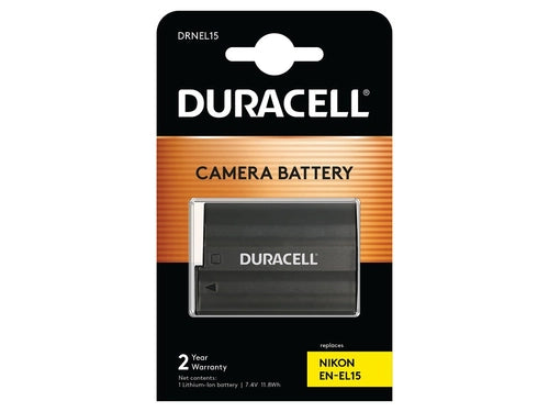 Duracell Li-Ion batt. 1600 mAh per Nikon EN-EL15