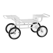 Carrello per macchina per zucchero filato con 4 ruote bianco 14_0004866