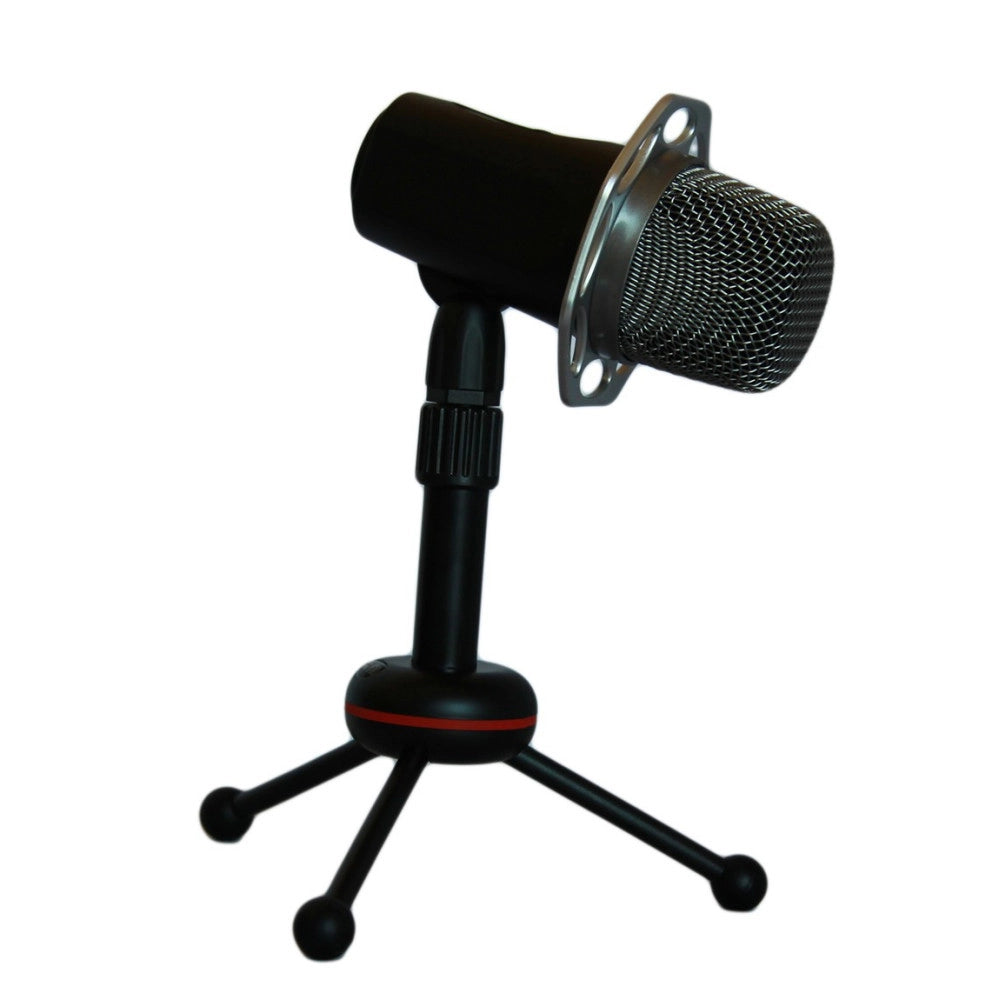 Trade Shop - Microfono A Condensatore Per Trasmissione Registrazione Vocale Conferenze Pc Y10 -