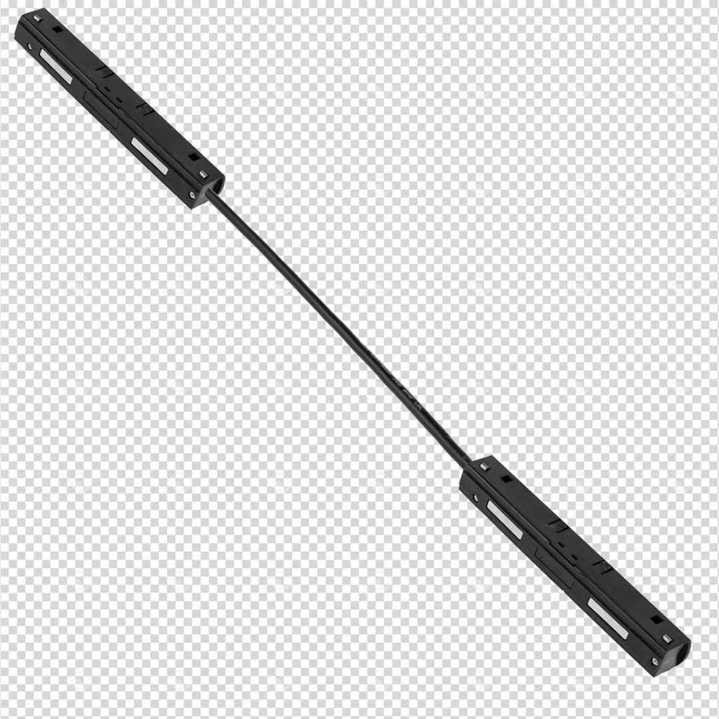 Connettore angolare binario magnetico Milagro ML6636 nero