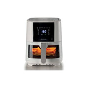 Ariete 4626 friggitrice ad aria 6l, 1300 w, capacità 6l, capacità di cottura 2,5kg, 8 programmi preimpostati, temperatura fino a 200°, cestello trasparente per controllo cottura, bianco - 00C462603AR0