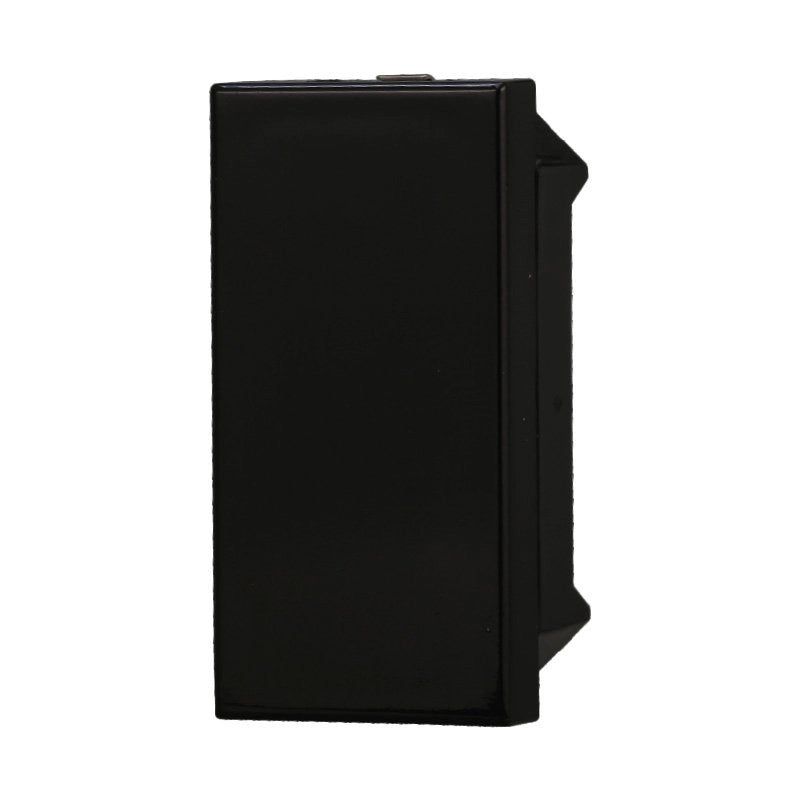 2 Pezzi Copritasti Copriforo Copritasto Falso Polo 1P Nero Compatibile Con Bticino Axolute