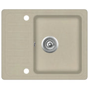 Lavello da cucina vasca singola 57,5 ​​x 46 cm granito beige 02_0002345