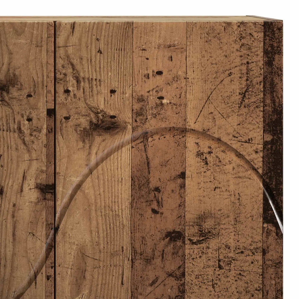 Credenza Legno di quercia 79 x 41 x 151 cm Legno ingegnerizzato 3433116