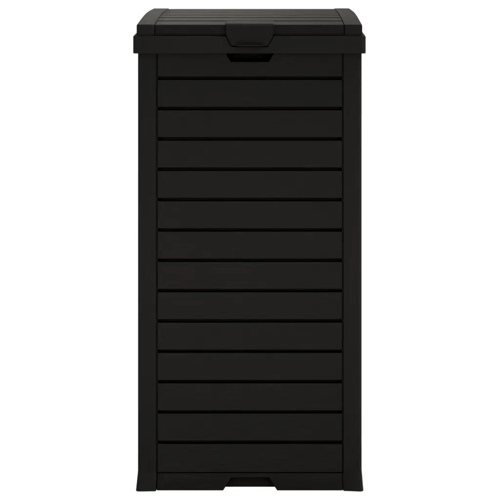 Cestino per Rifiuti da Esterno Nero 41x41x86 cm Polipropilene 364171