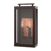 Applique esterna Sutcliffe Quintiesse bronzo E14 IP44