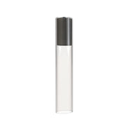 Paralume vetro trasparente tubo nero 35cm Nowodvorski Cylinder L