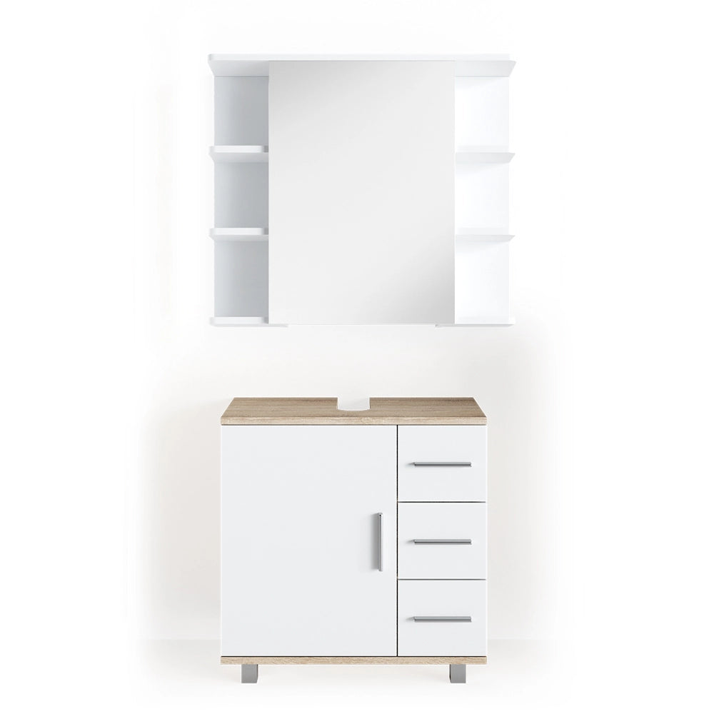 Vicco Set mobili bagno Sonoma 2 parti