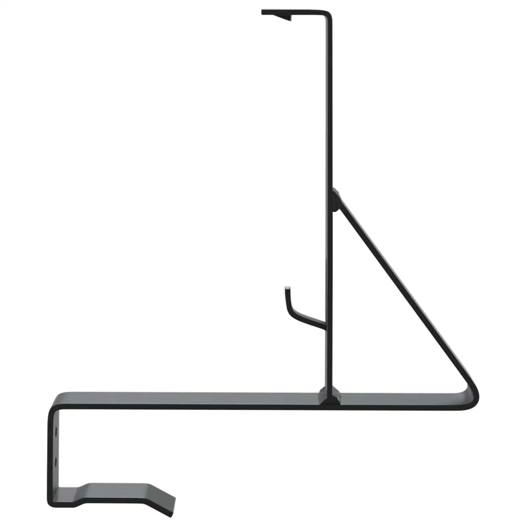 Supporto per guardia della neve 6 pz Nero 29,5 x 3 x 34,5 cm CFW4828098