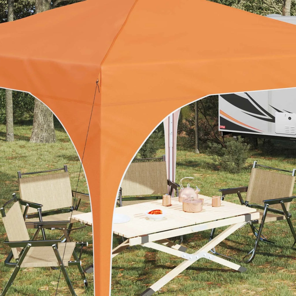 Tenda per feste a pop-up 290 x 290 x 245 cm Arancione