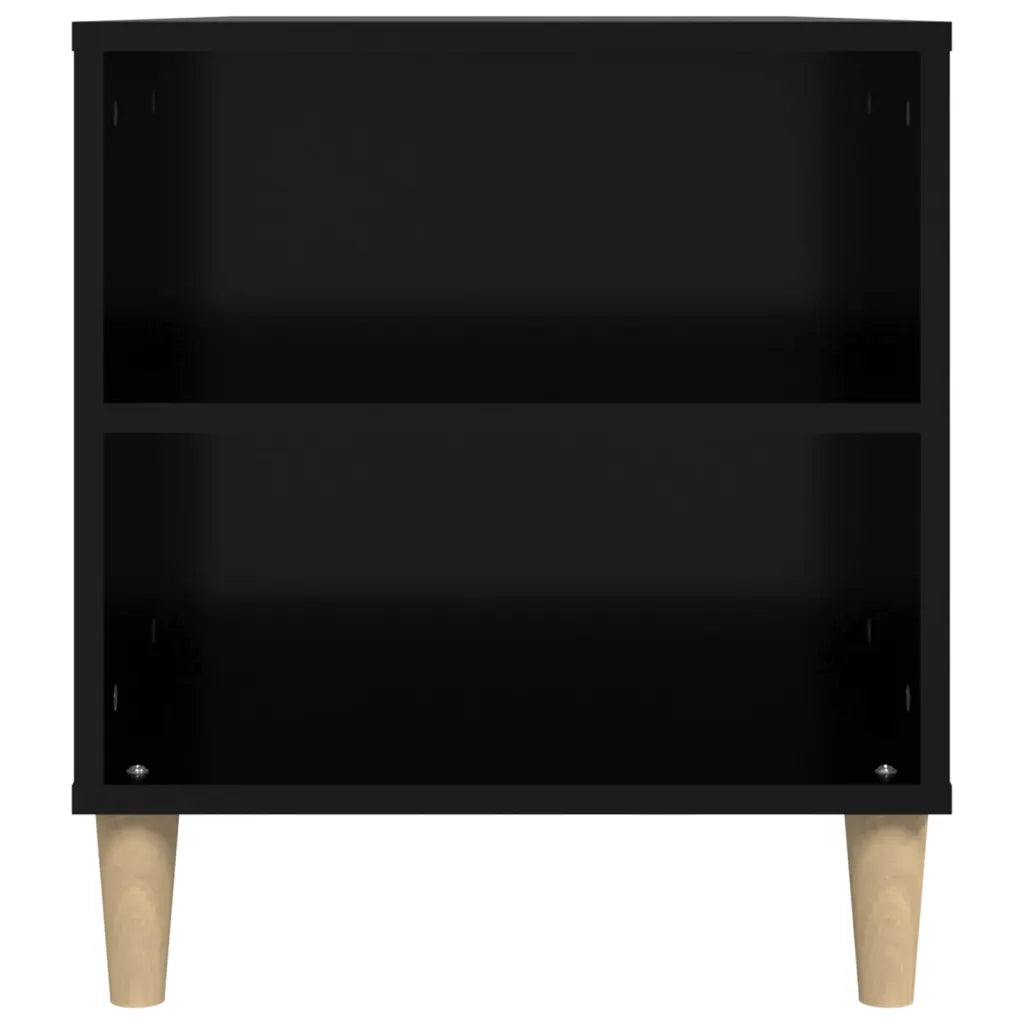 Mobile Porta TV Nero 102x44,5x50 cm in Legno Multistrato 819597