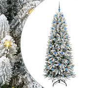 Albero di Natale Artificiale-Albero Natalizio con 300 LED Bianco 210 cm 679912
