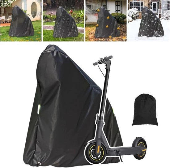 Scooterhood universale elettrico - Protezione idrorepellente e abrasione resistente con dettagli rifrangenti