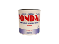 Primer acrilico all'acqua Fondal multiuso 0.75-2.5L legno muro metalli plastica - 0,75 lt