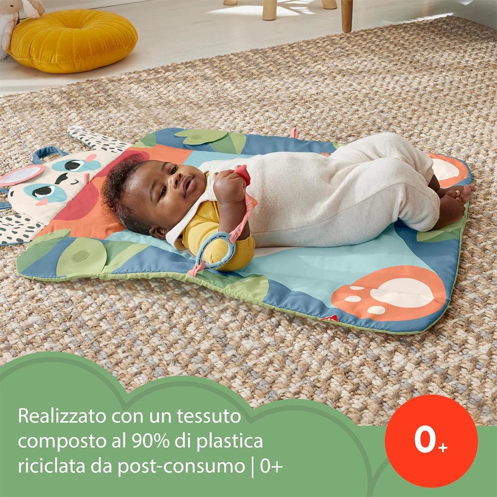 Fisher-Price Amici del Pianeta Tappetino Panda Gioco Specchietto Idea Regalo