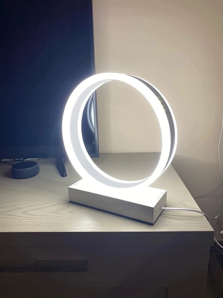 Lampada da Scrivania Comodino Notturna alta Illuminazione a Led Design Moderno
