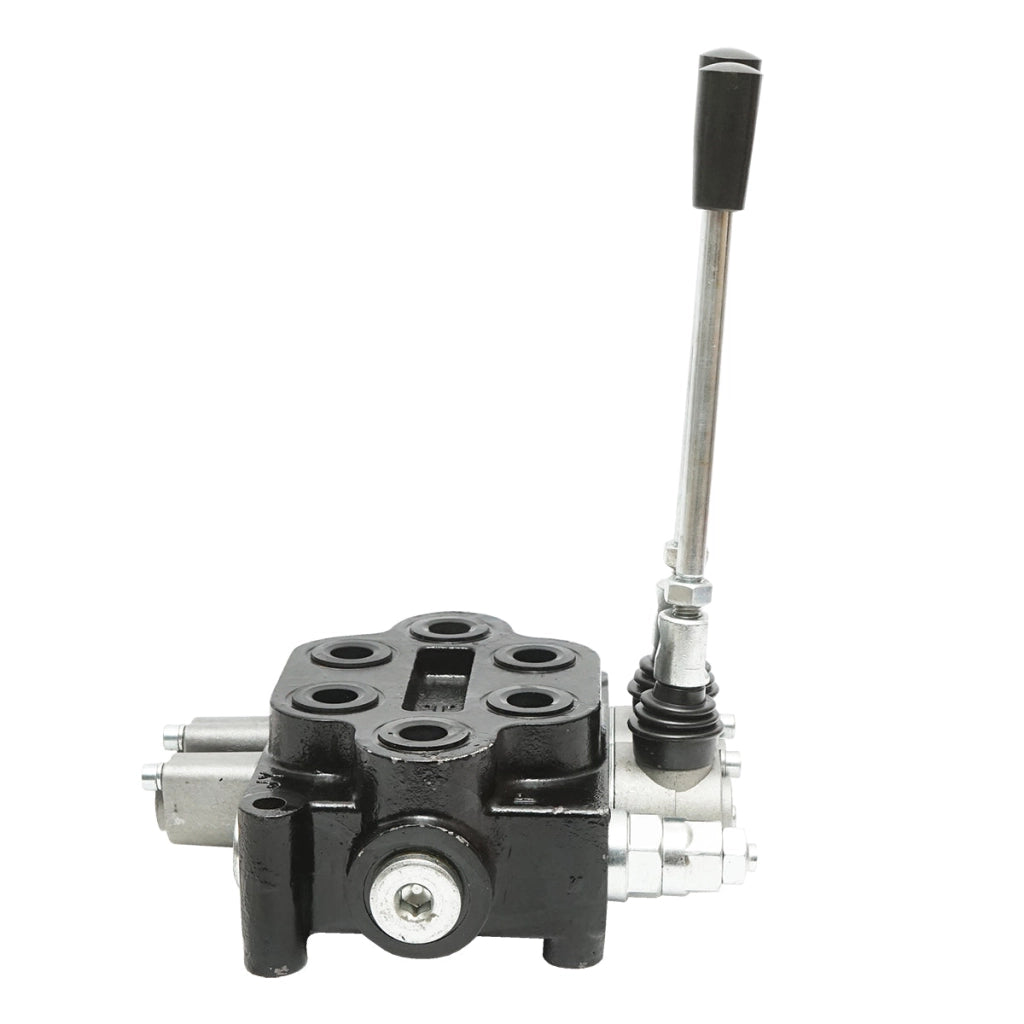 Distributore idraulico a 2 leve 150 Bar, portata 80 L/min M22x1,5mm