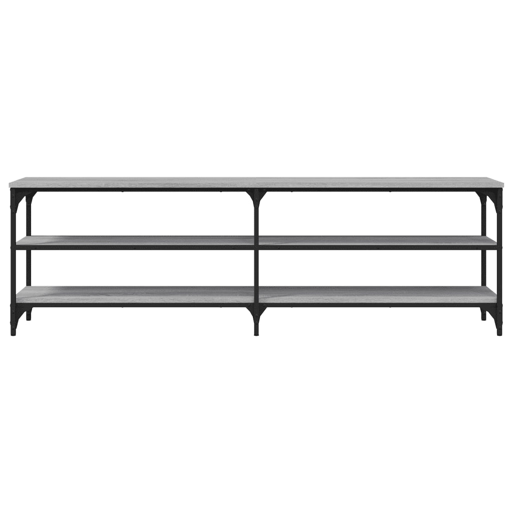 Mobile Porta TV Grigio Sonoma 160x30x50 cm in Legno Multistrato 826752