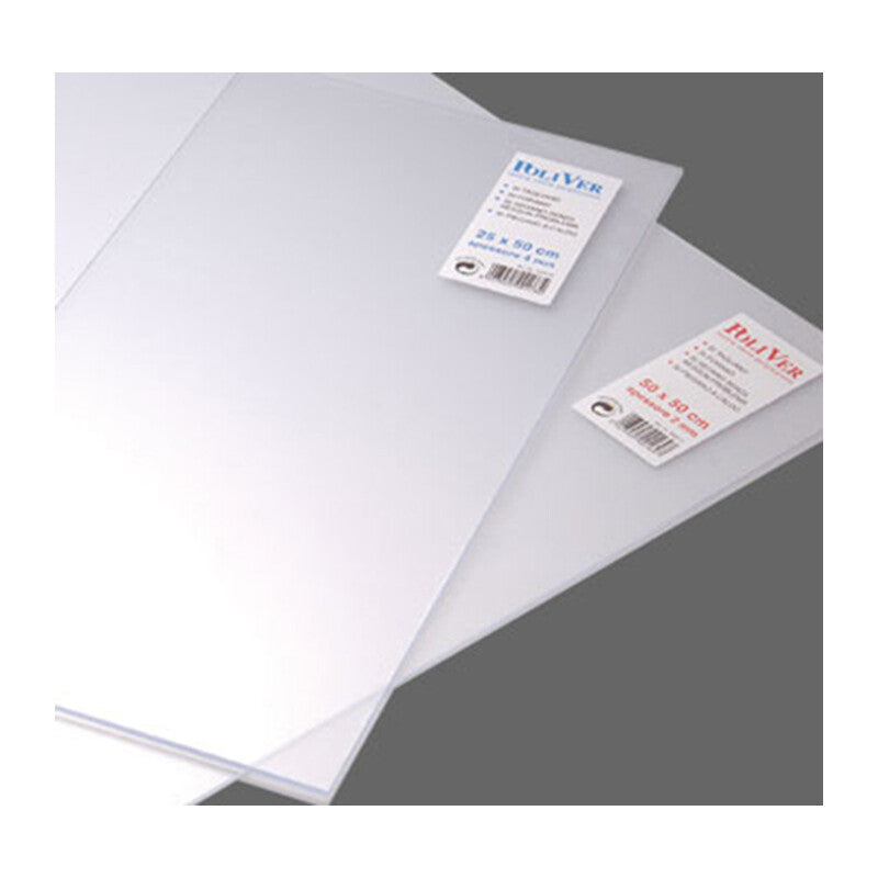 VETRO SINTETICO TRASPARENTE CM. 100X100X5  PZ 5,0