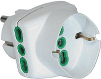 fme art. 82.230 adattatore schuko+2 poli + terra bipasso schuko cod:ferx.1832