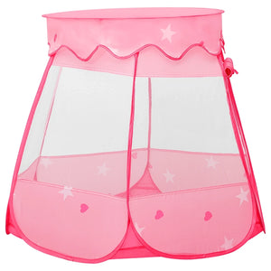 Tenda da Gioco per Bambini Rosa con 250 Palline 102x102x82 cm cod mxl 72539