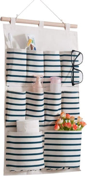Organizzatore per porta, organizzatore per parete, contenitore per oggetti di uso quotidiano, contenitore da appendere per ingresso, guardaroba, bagno, 10 cassette