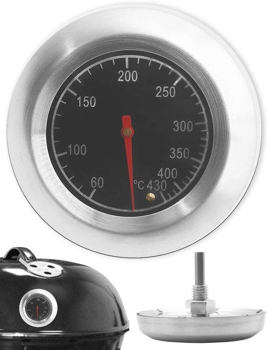 Grilltermometro a temperatura costante - Ø 7,5 cm, 10 °C - 400 °C
