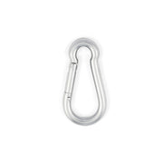 Moschettone pompiere Ø 5 x 50 mm. in acciaio zincato - 2 pz.