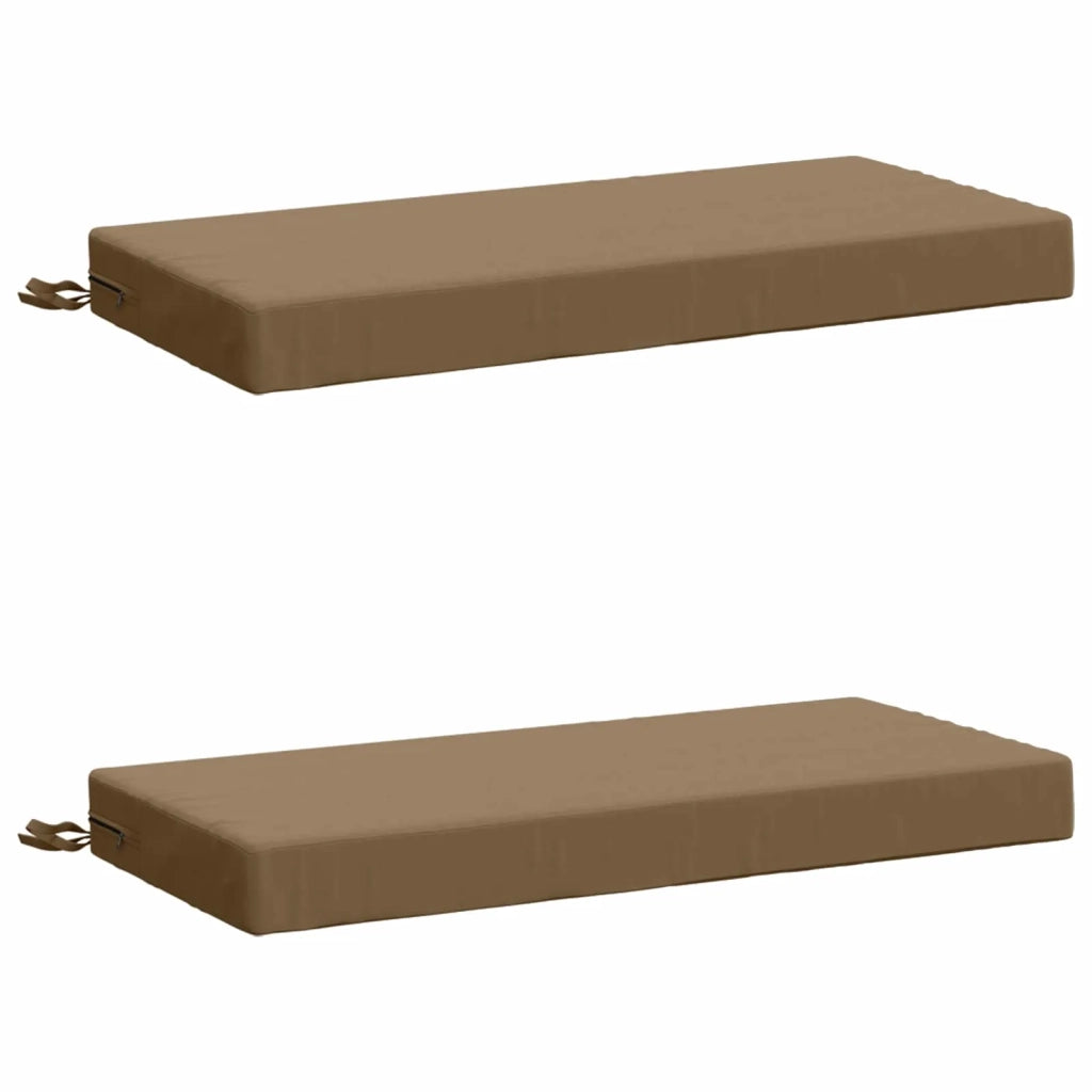 Cuscini per Panchina a 2 Pezzi SOEST 2 pz 100% Poliestere 949597