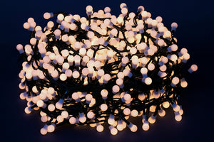 Luci di Natale a Palla Palline Led Esterno Interno Bianca Calda Addobbi Albero Temperatura di colore: Luce Calda, Numero Led: 1000