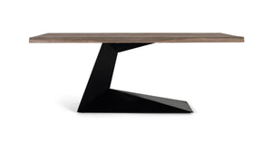 Tavolo in legno di acacia e metallo 200 cm