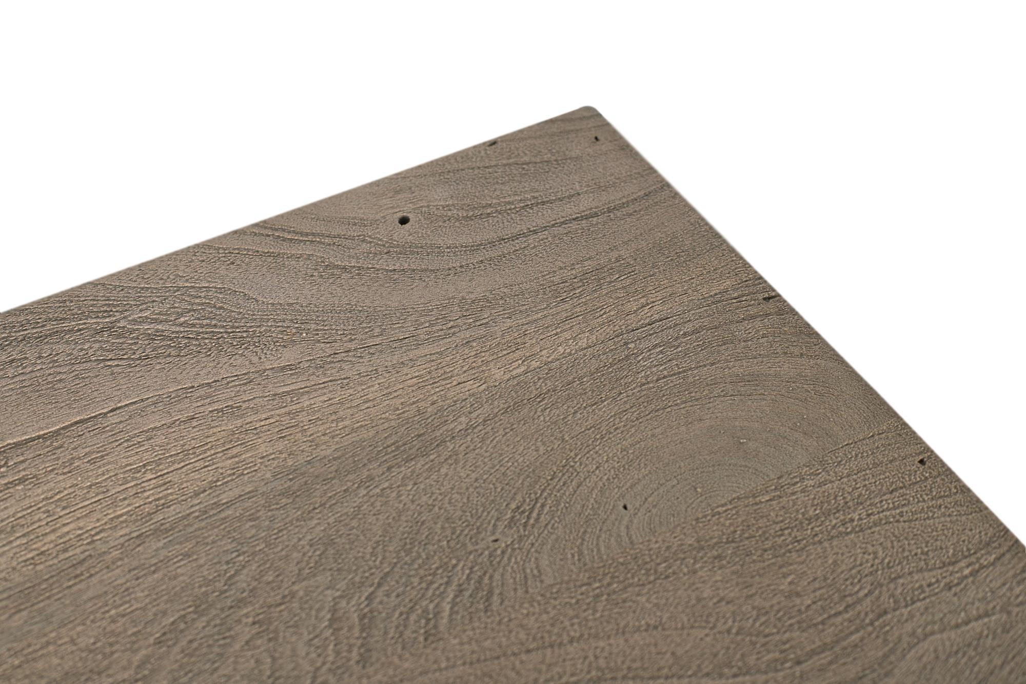 Tavolo in legno di acacia e metallo 200 cm