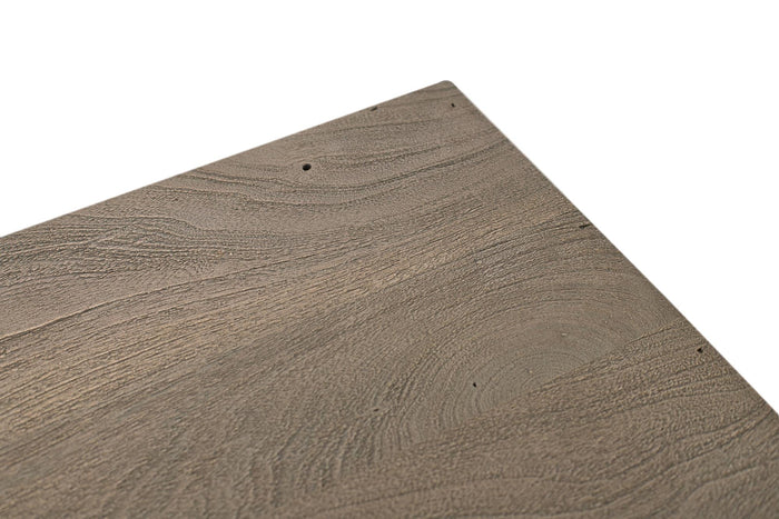 Tavolo in legno di acacia e metallo 200 cm