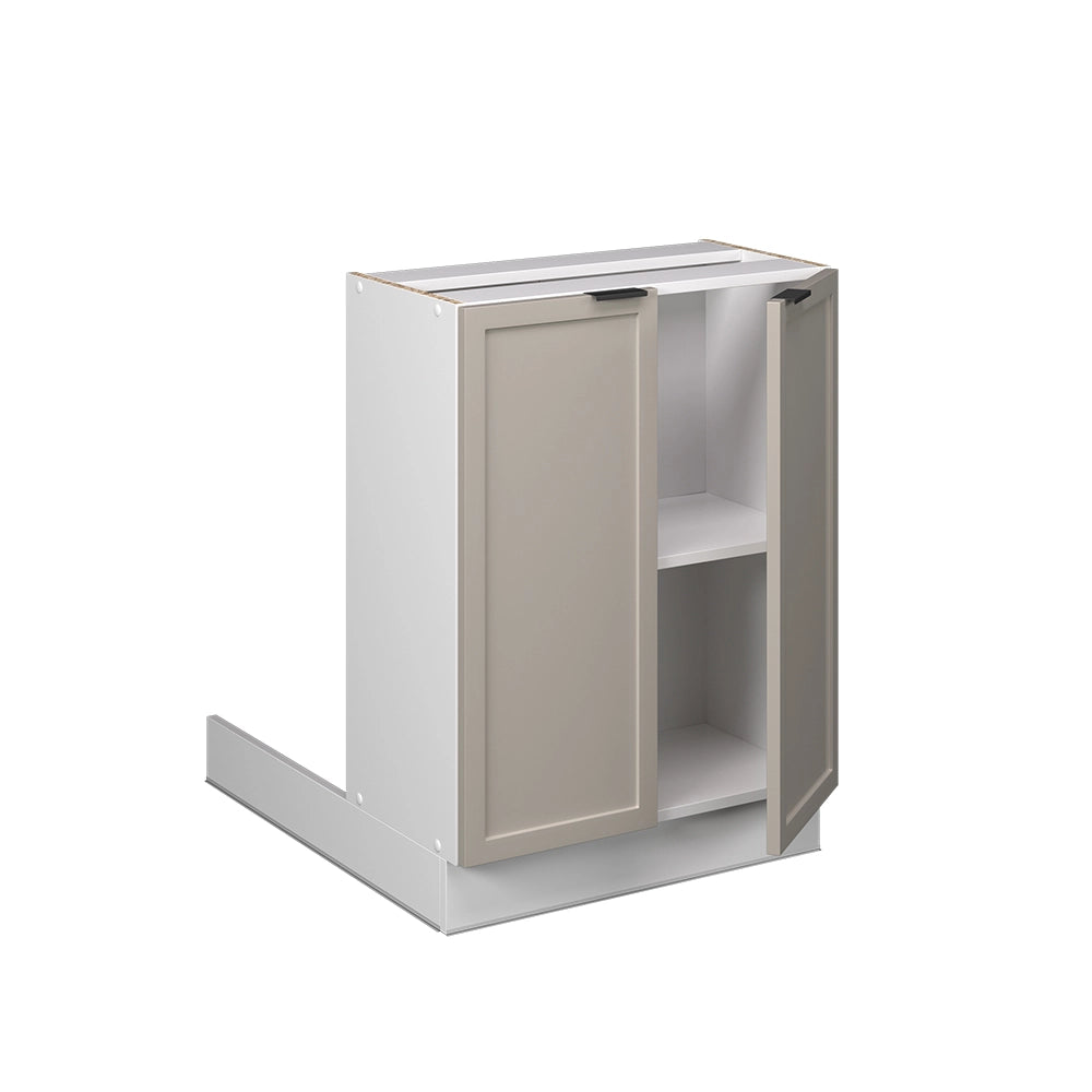 Vicco Isola da cucina GrigioBeige 60 cm senza piano di lavoro