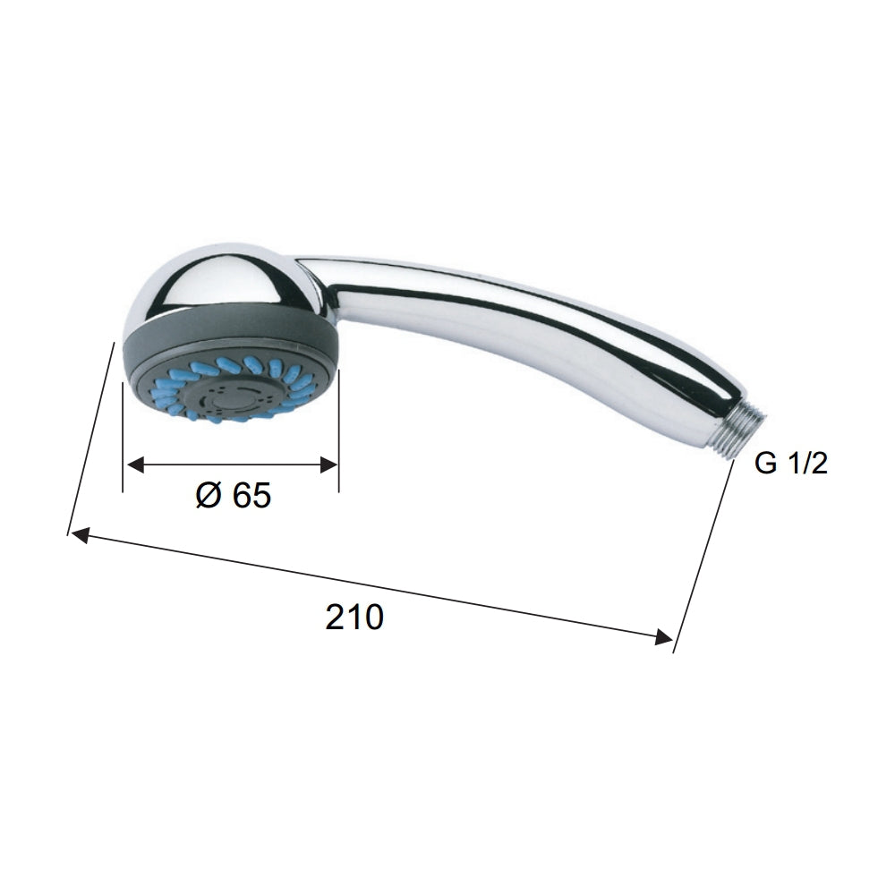 Doccetta idromassaggio a 2 funzioni