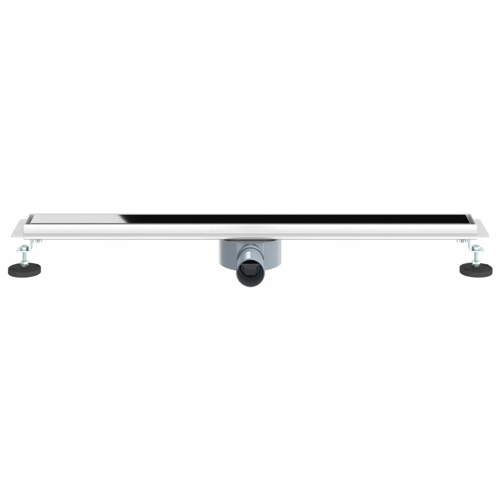 Scarico doccia con copertura in vetro e sifone a 360° 80 cm 42015976