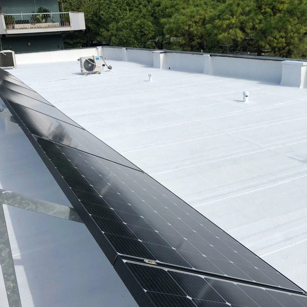 Acrigum 20kg bianca guaina liquida isolante pittura acrilica per terrazzi