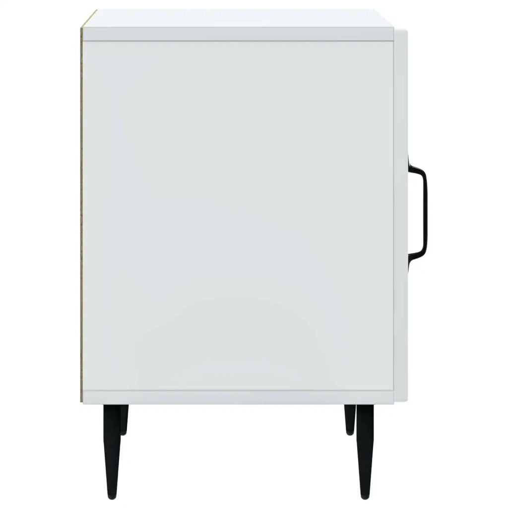 Armadio da Notte 2 pcs Bianco 43 x 34,5 x 50 cm