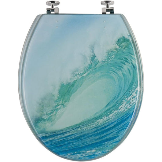 Sanitop-wingenroth, sedile copri-wc motivo onda 40605 5